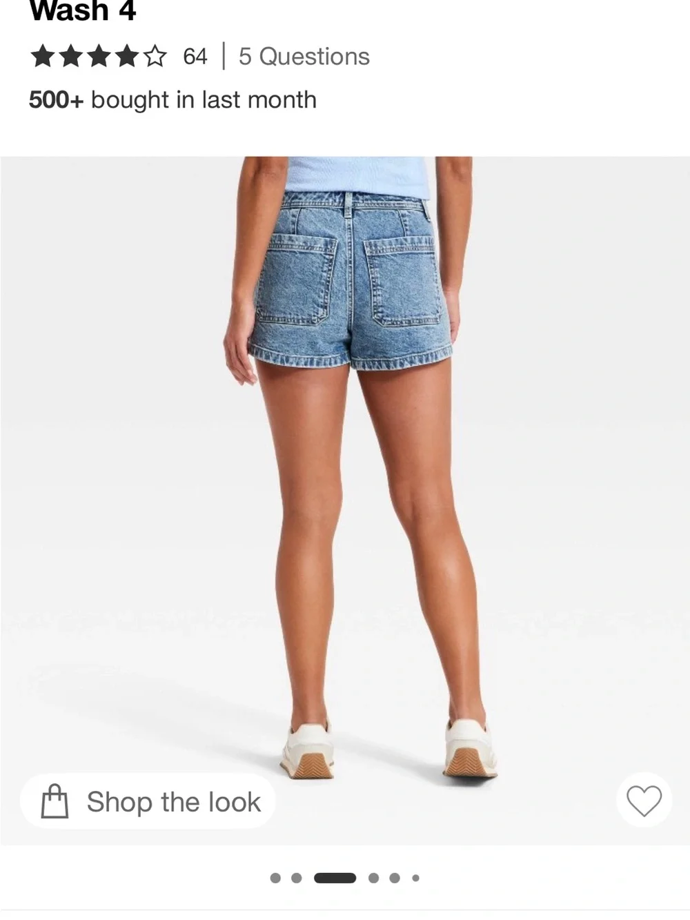 Universal Thread Highest-Rise Sailor Denim Shorts Size 6